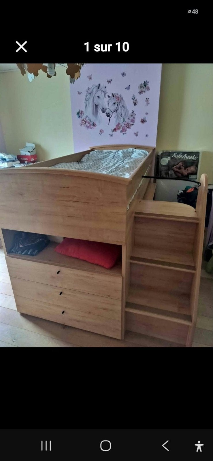 chambre a coucher, Enlèvement, Comme neuf