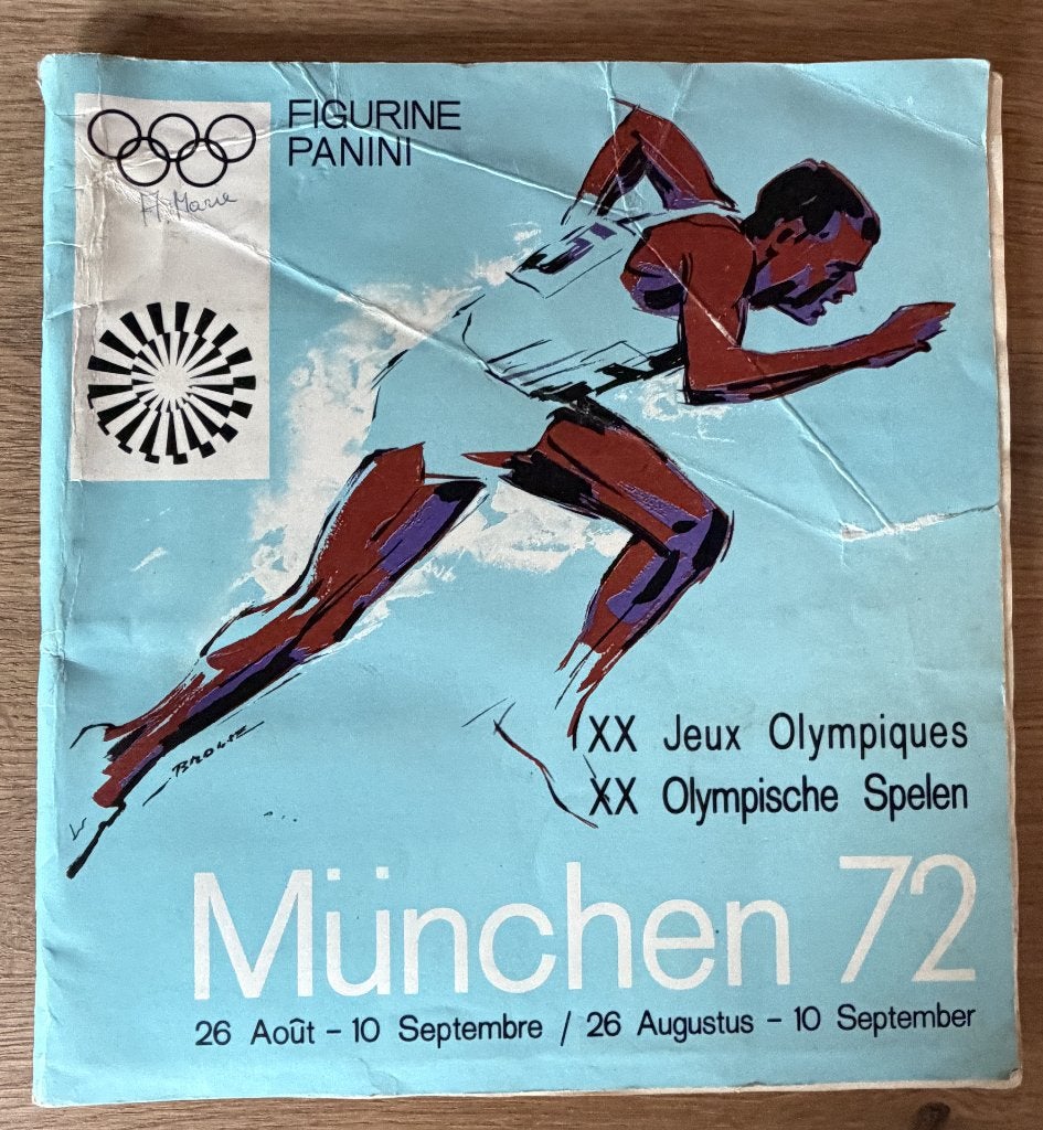 Sticker Album - Panini - München 72 (1972), Verzamelen, Ophalen of Verzenden, Gebruikt, Sport