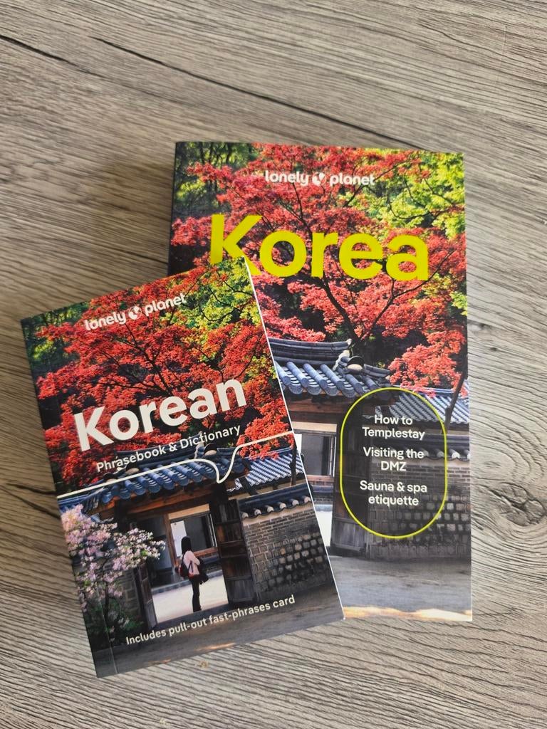 Lonely Planet Korea Travel Set Guidebook + Phrasebook, Ophalen of Verzenden, Lonely Planet