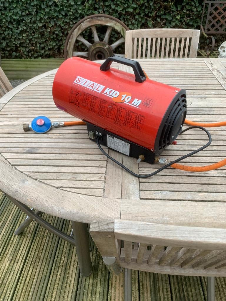 gas kanon, Ophalen, Zo goed als nieuw, 800 watt of meer, Kachel