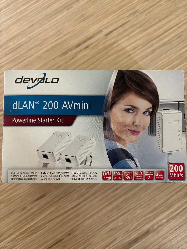 Devolo dLan 200 AV mini (netwerkversterker), Ophalen of Verzenden, Gebruikt, Devolo
