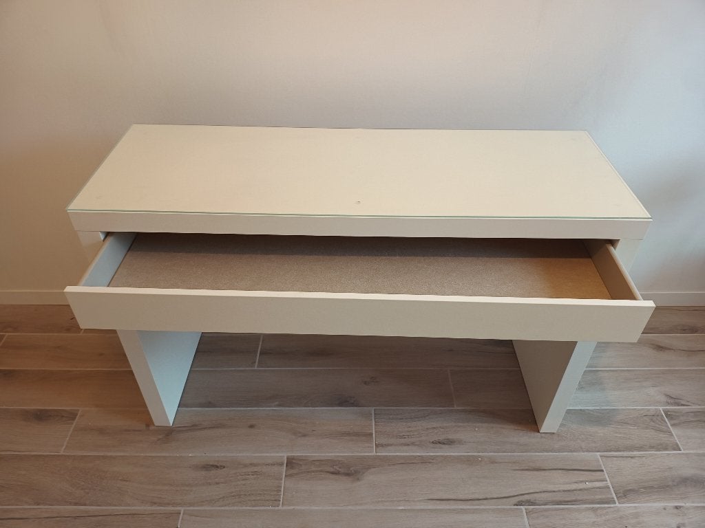 IKEA MALM toilettafel, Ophalen, 100 tot 150 cm, Zo goed als nieuw, Minder dan 100 cm
