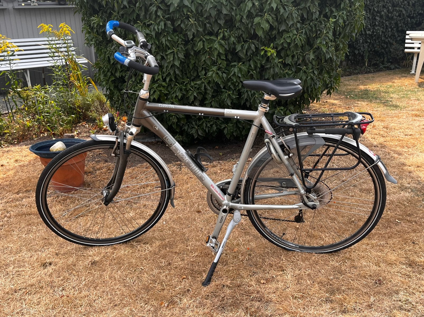 Fiets Gazelle, Ophalen, Gebruikt, Velgrem, Versnellingen