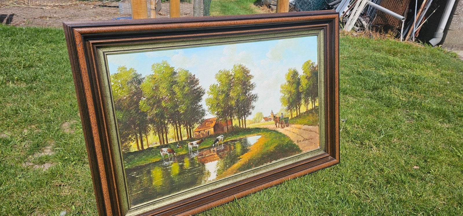 Prachtig schilderij., Enlèvement