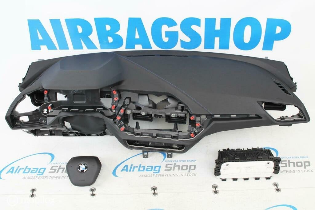 Airbag kit Tableau de bord avec couture bleu BMW 2 serie F44, Autos : Pièces & Accessoires, Enlèvement ou Envoi, Utilisé