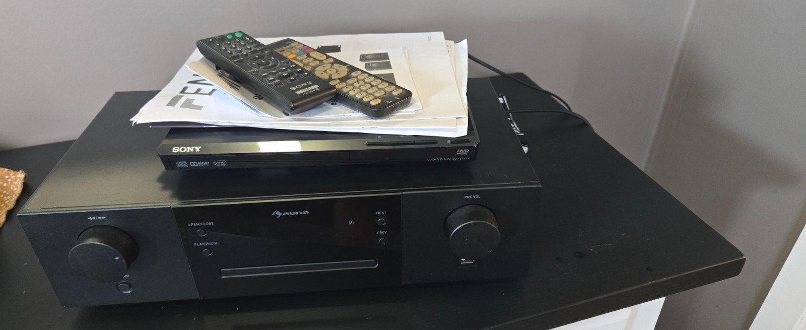 dvd speler en cd speler, Ophalen
