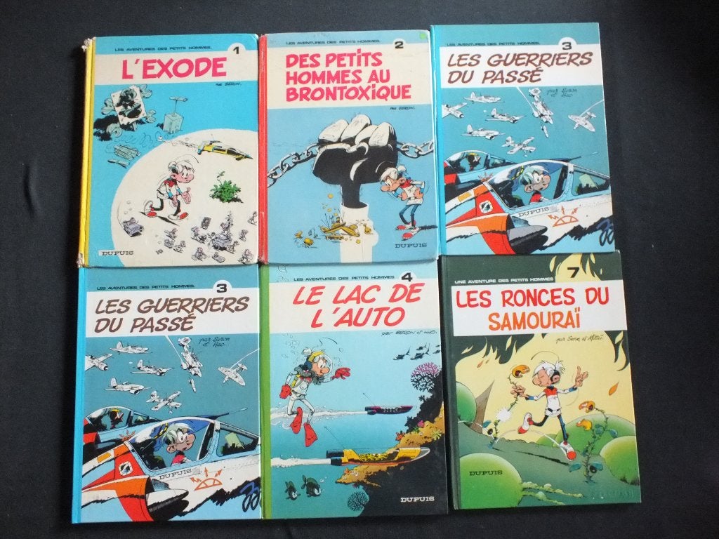 LES PETITS HOMMES /18 ALBUMS / 14  EO/.     EDITIONS DUPUIS, Série complète ou Série, Enlèvement ou Envoi, Utilisé, Seron.