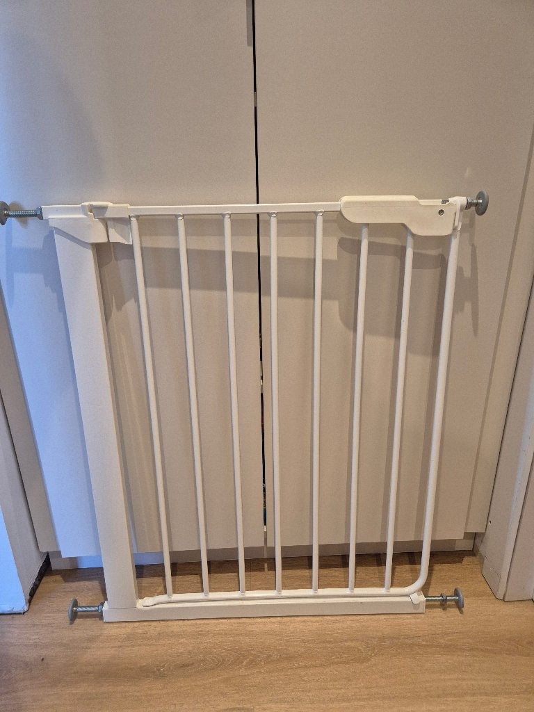 Traphekje, Ophalen, Gebruikt, Aluminium, Klemhekje
