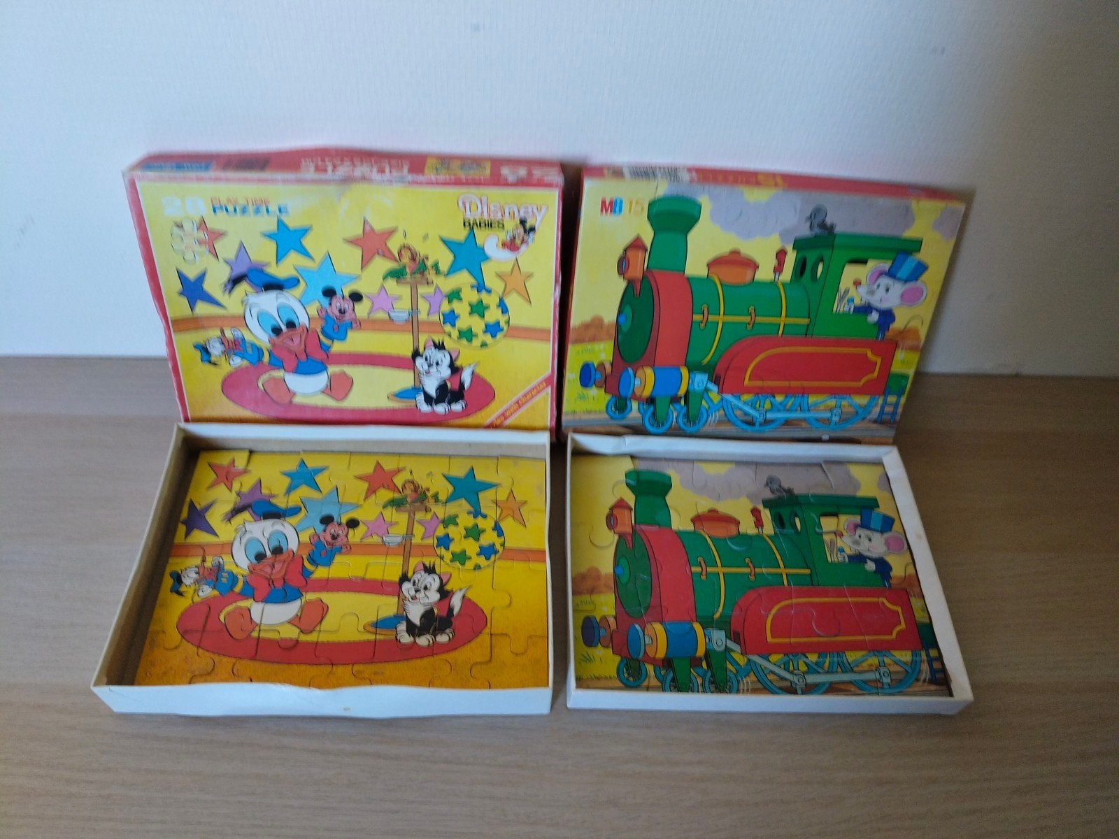 2 oude puzzels uit 1983 en 1985, Ophalen of Verzenden