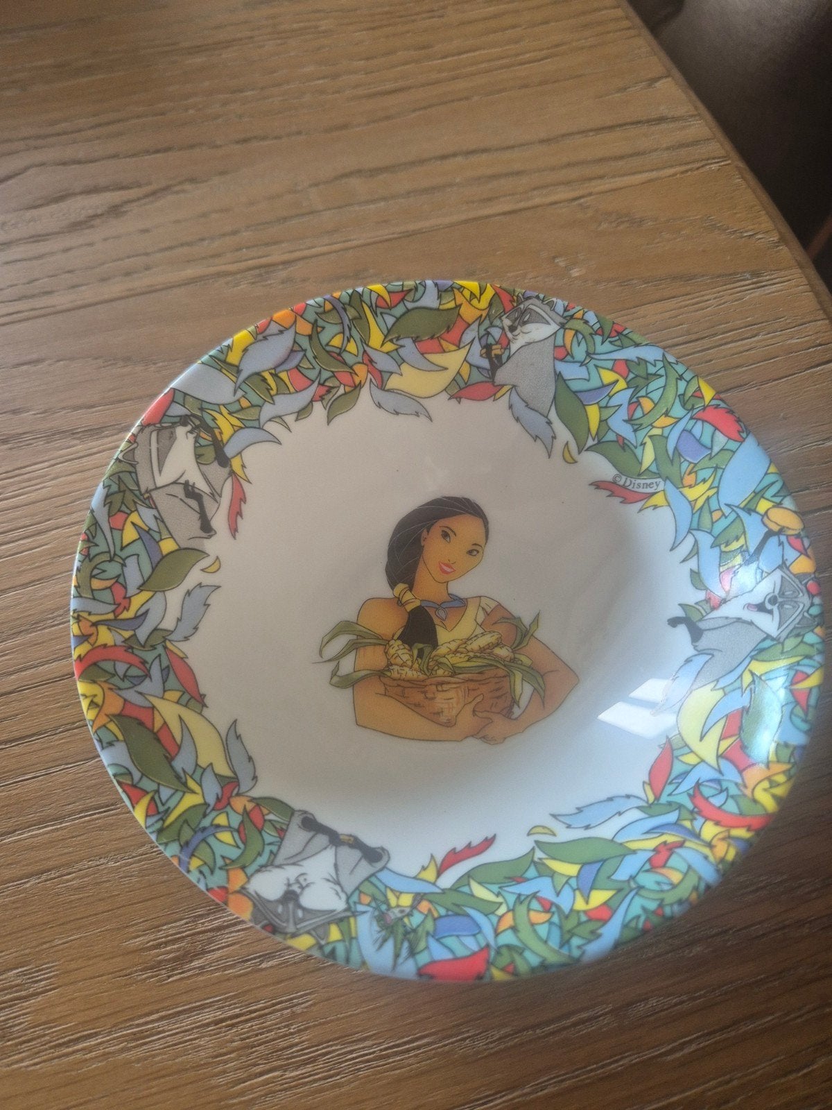 Vintage disney pocahontas bowl, Ophalen of Verzenden