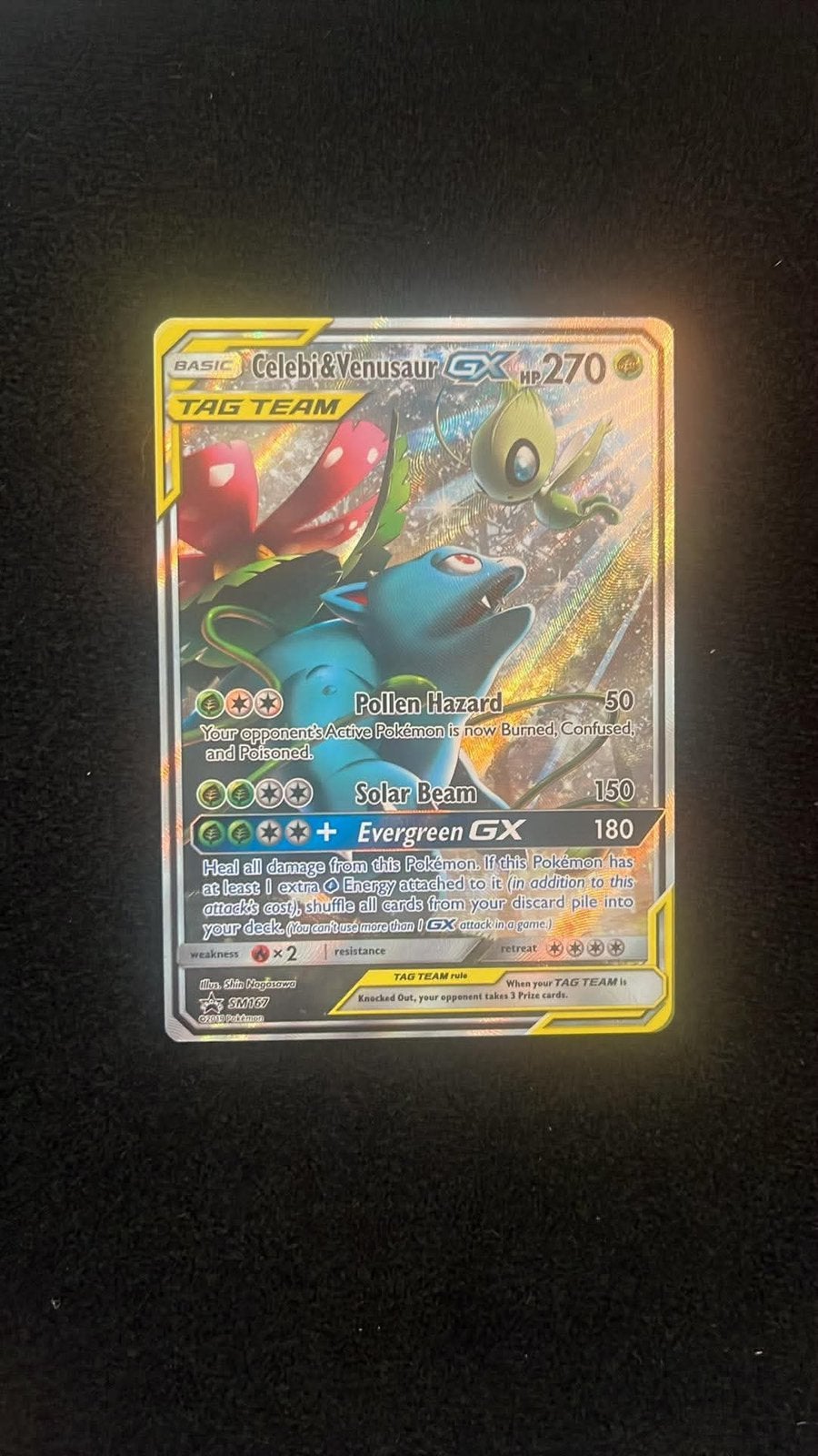 Celebi & venusaur gx SM 167 MINT, Enlèvement ou Envoi, Neuf