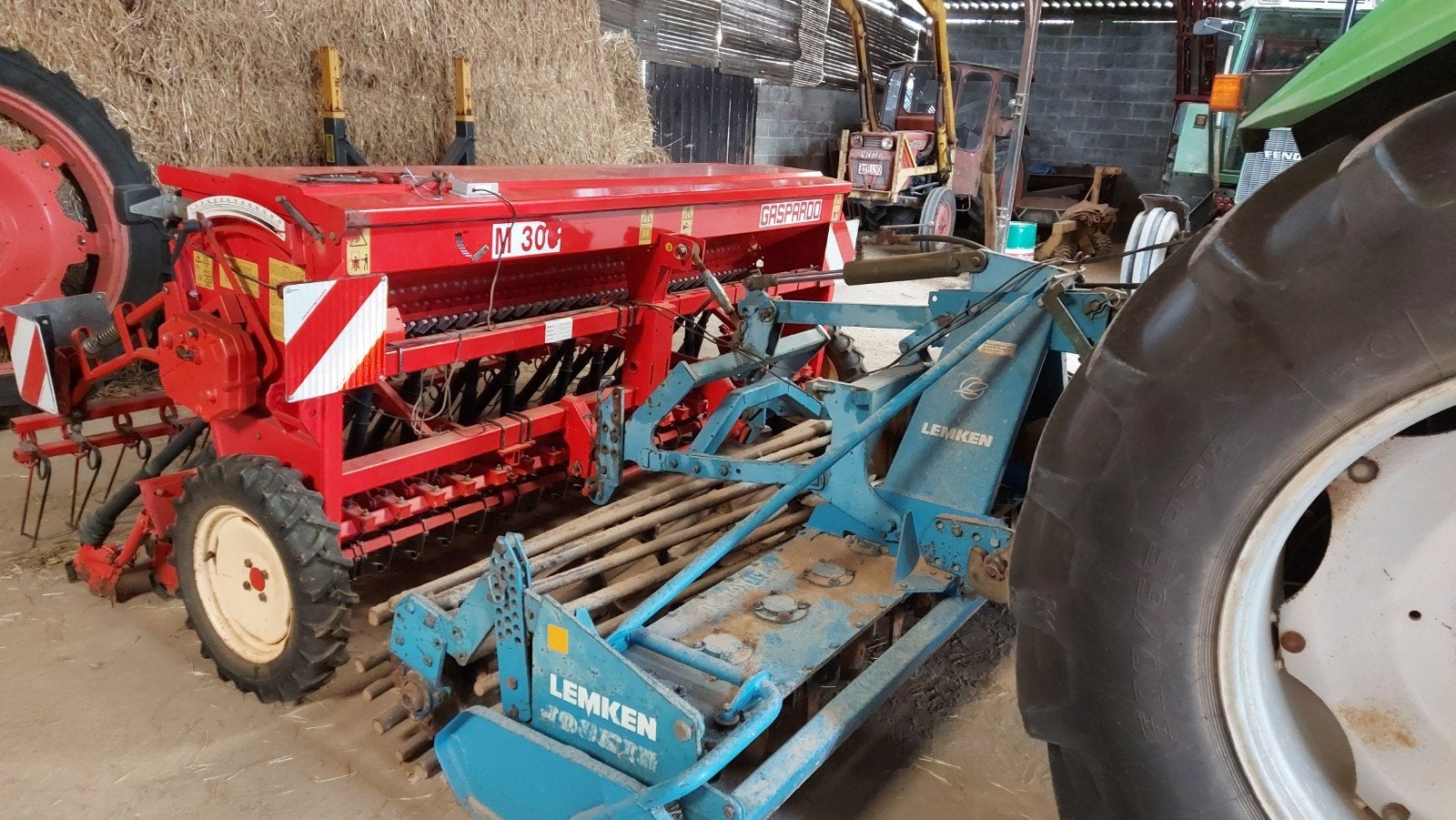 Zaaicombinatie, Zakelijke goederen, Ophalen, Akkerbouw, Graan