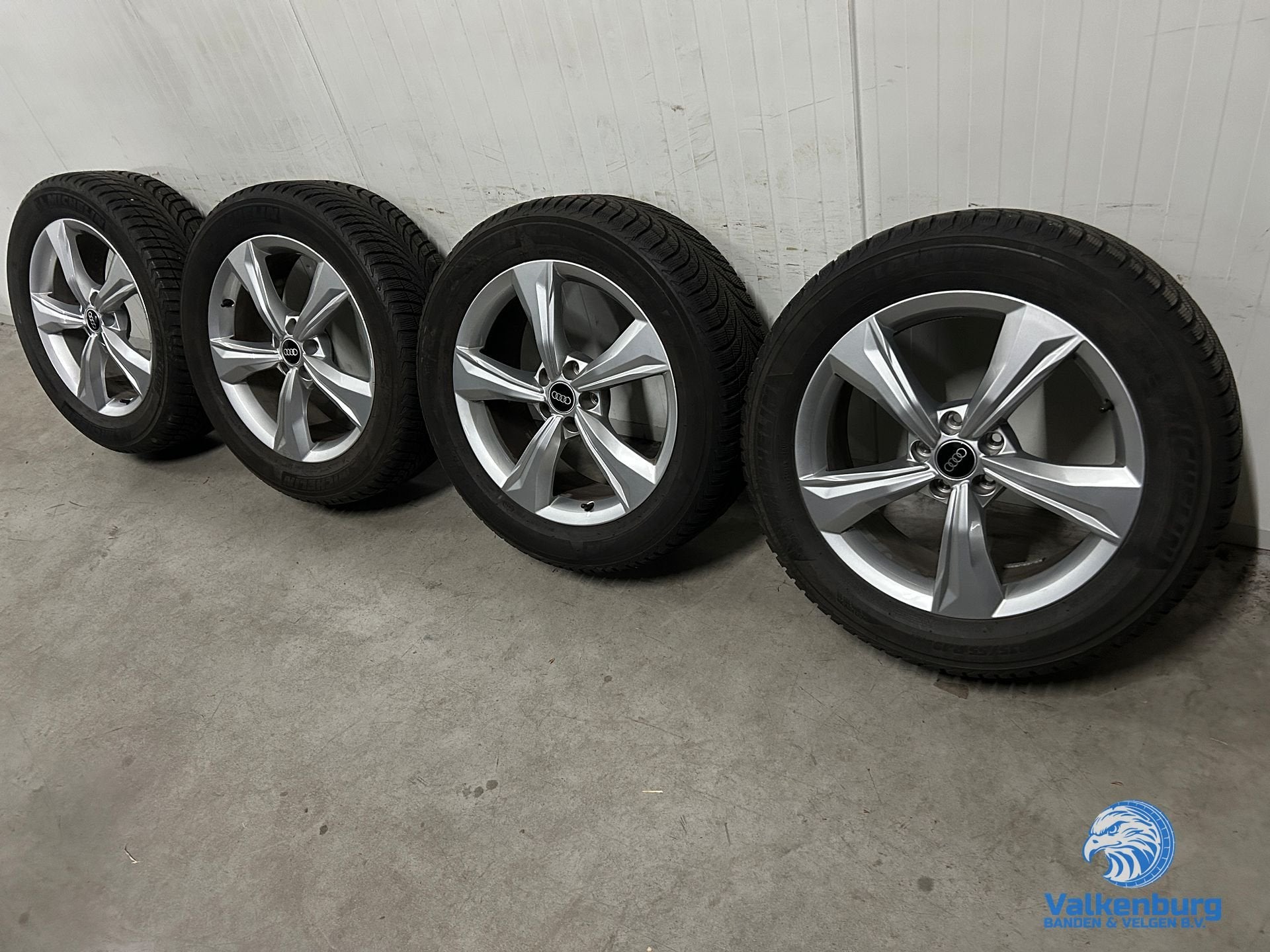 7mm! Originele Audi Q5 80A 19 inch rotor velgen 5x112 winter, Pneus et Jantes, Pneus hiver, Véhicule de tourisme, -