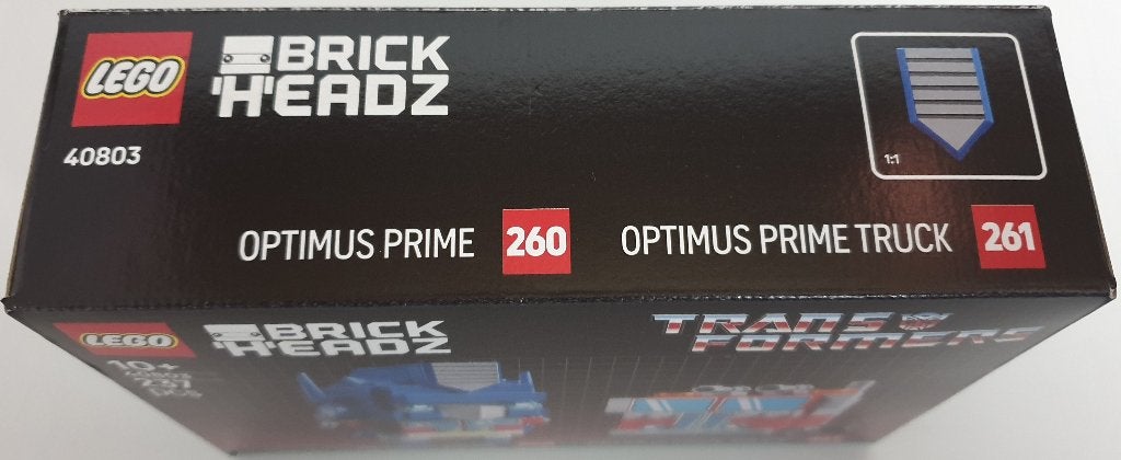 LEGO 40803 Optimus Prime robot en voertuig - NIEUW & SEALED, BrickHeadz, Lego, Nieuw, Ophalen of Verzenden
