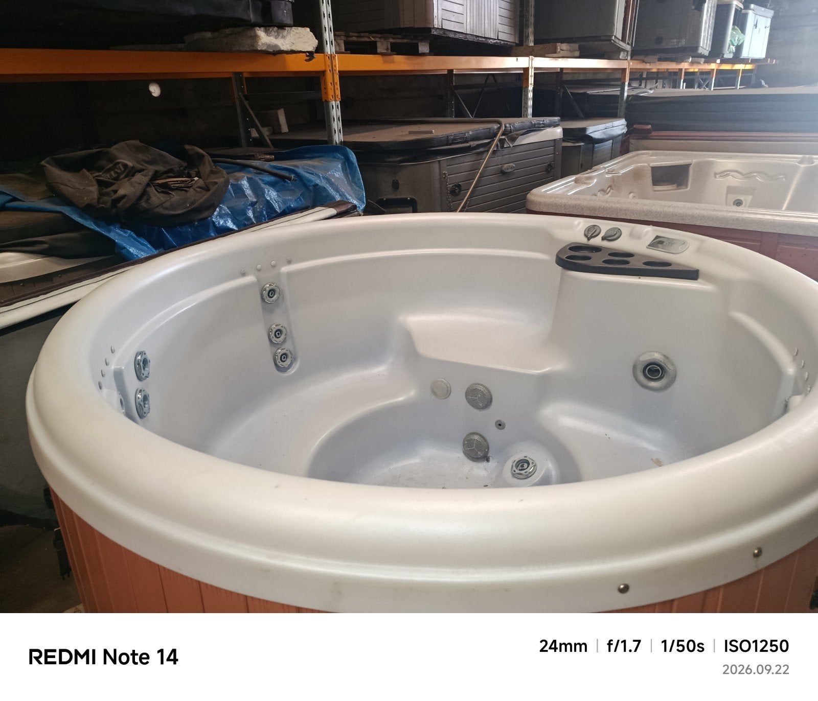 Luxe Ronde Jacuzzi, Enlèvement ou Envoi