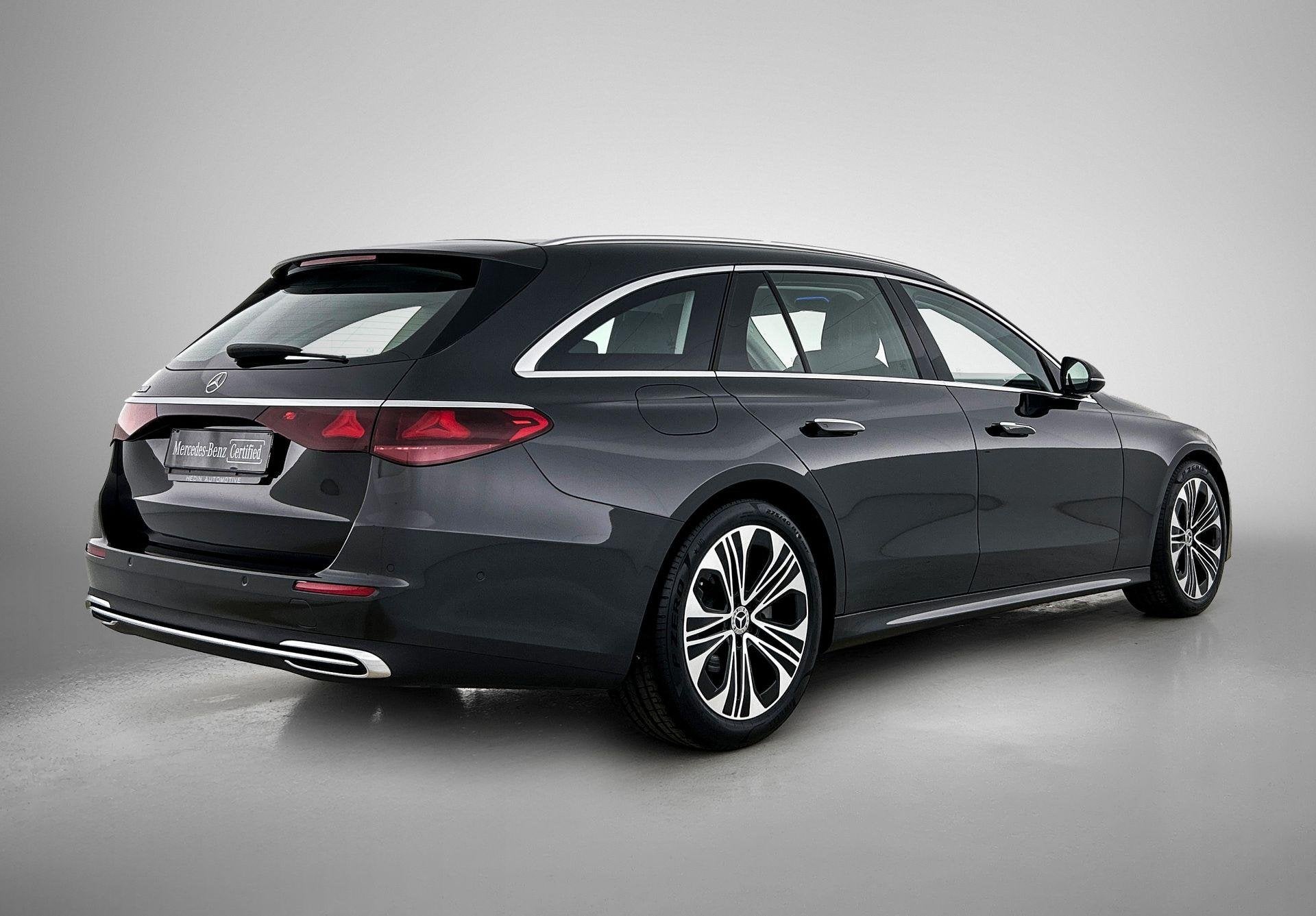 Mercedes-Benz E-Klasse 200 Break Luxury Line | Distronic | D, Automaat, Dealer onderhouden, Gebruikt, Zwart
