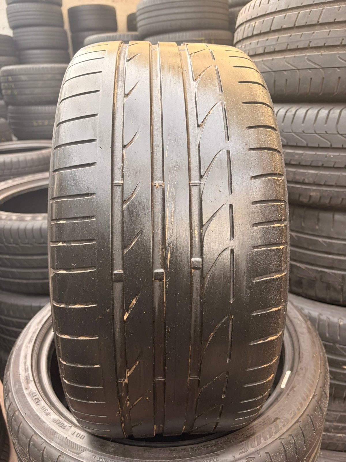 255 35r19 Bridgestone avec montage et équilibrage, Enlèvement, Utilisé