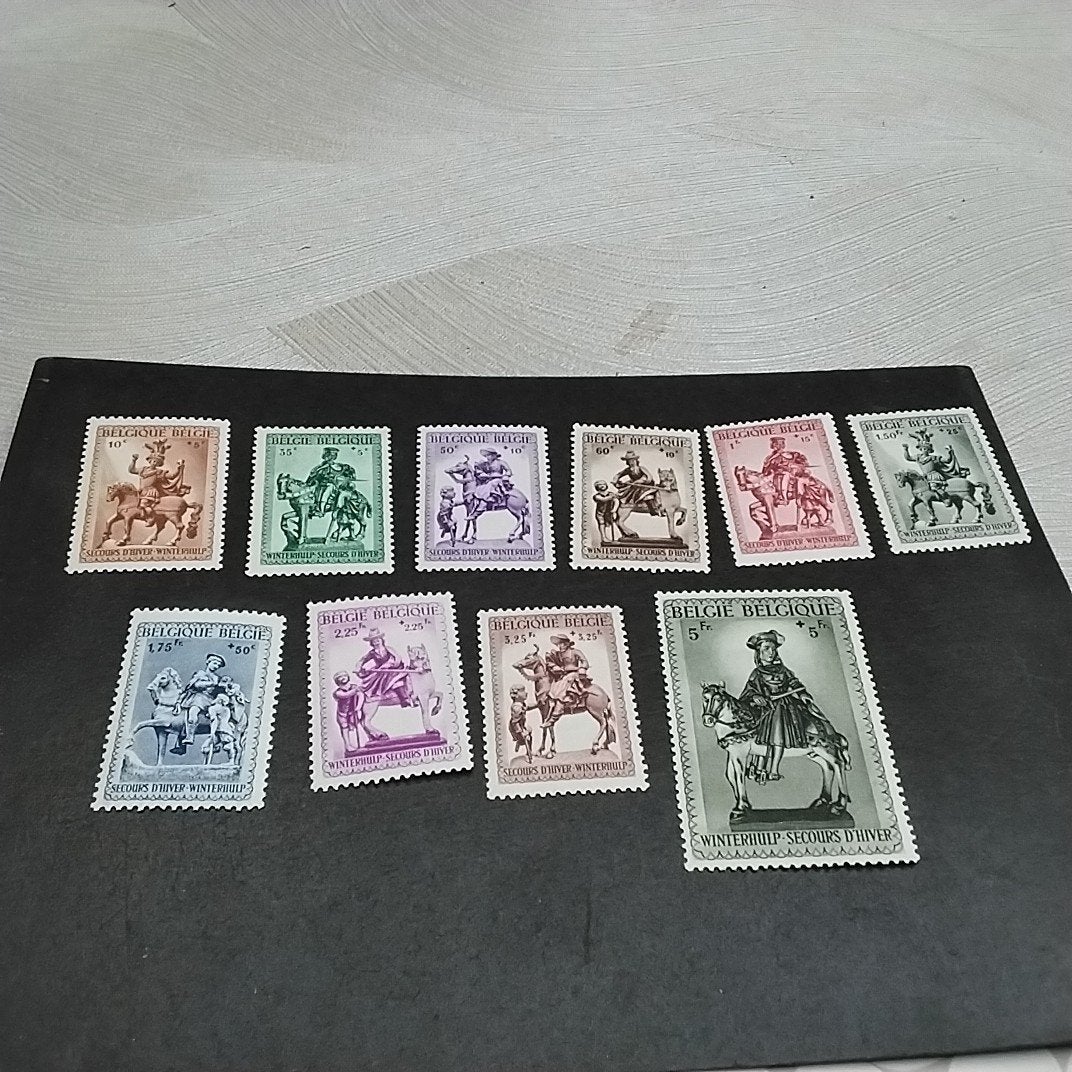 BELGIE 583/592 postfris met cote 5,00 €, Ophalen of Verzenden, Postfris