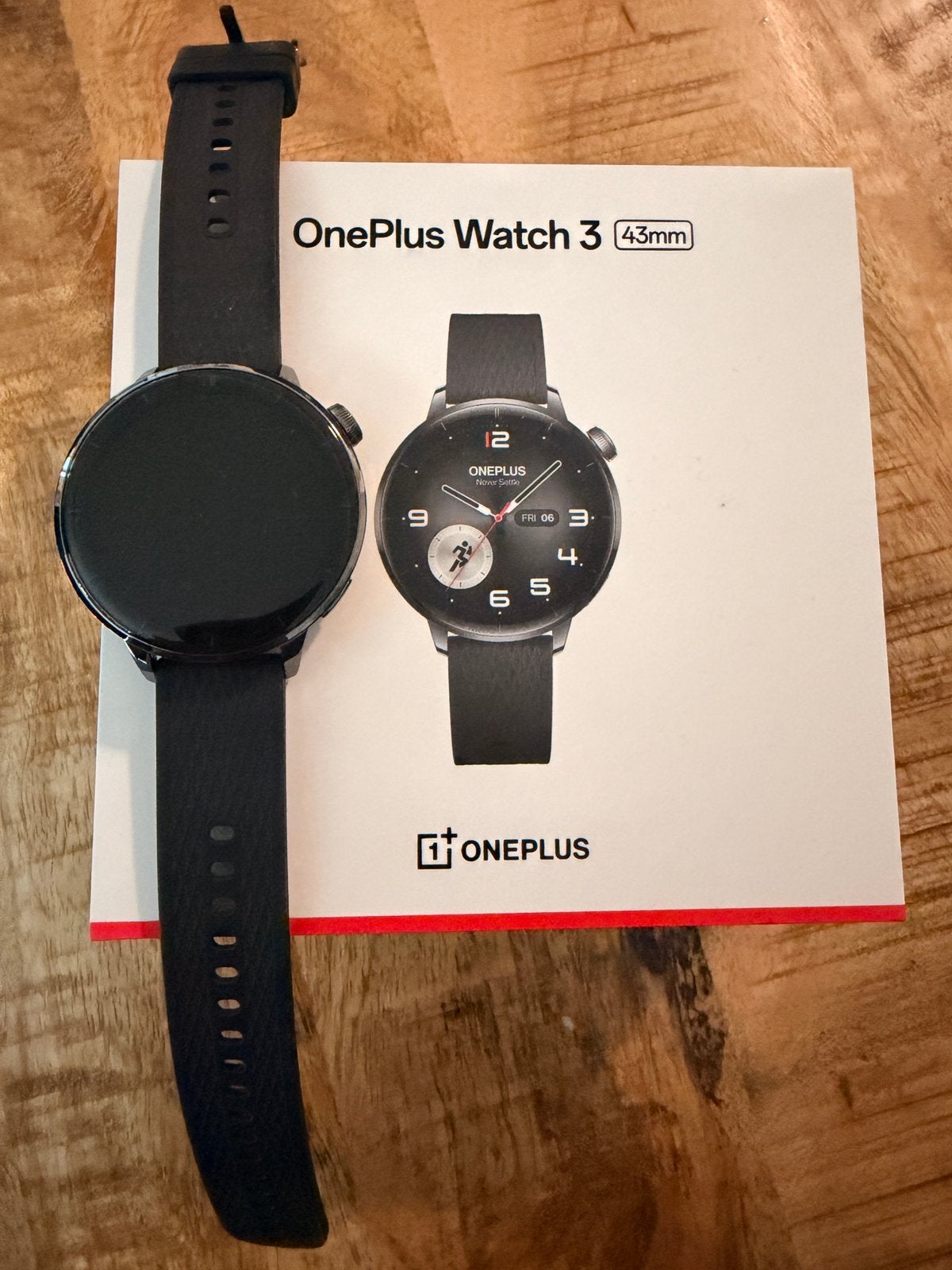OnePlus Watch 3 (43mm), Ophalen, Zo goed als nieuw, Oneplus