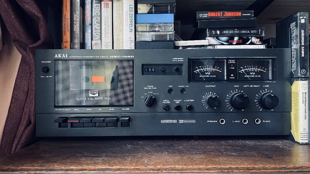 Akai GXC-709D Cassettespeler, TV, Hi-fi & Vidéo, Enlèvement, Akai