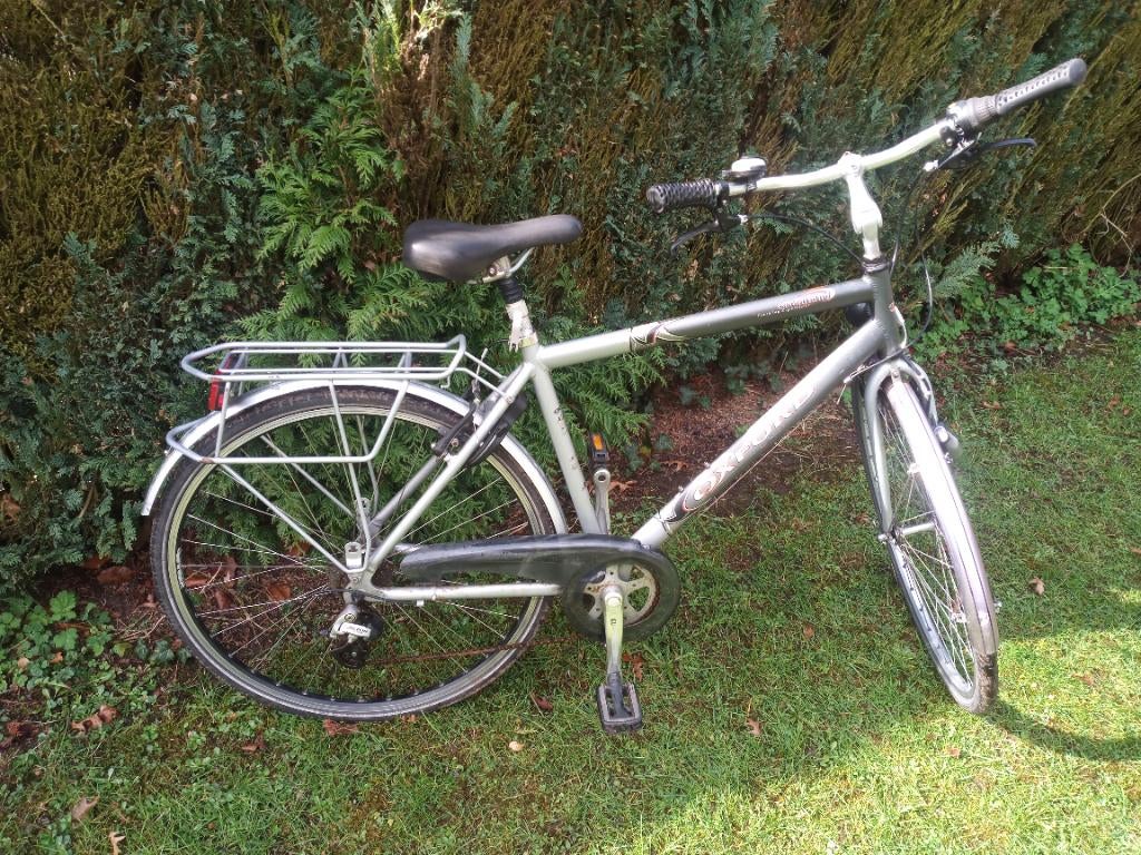 Oxford herenfiets, Gebruikt, Velgrem, Versnellingen, 53 tot 57 cm