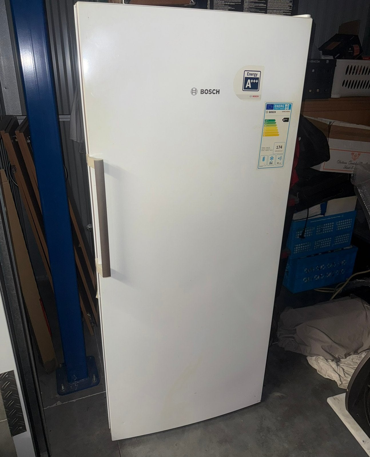 VRIEZER BOSCH GSN51AW41, Elektronische apparatuur, Vriezers en Diepvrieskisten, Zo goed als nieuw, Energieklasse A of zuiniger
