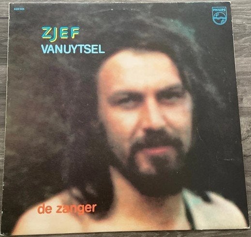 Zjef Vanuytsel - De zanger LP vinyl, Cd's en Dvd's, Vinyl | Nederlandstalig, Ophalen, Gebruikt, Levenslied of Smartlap, 12 inch