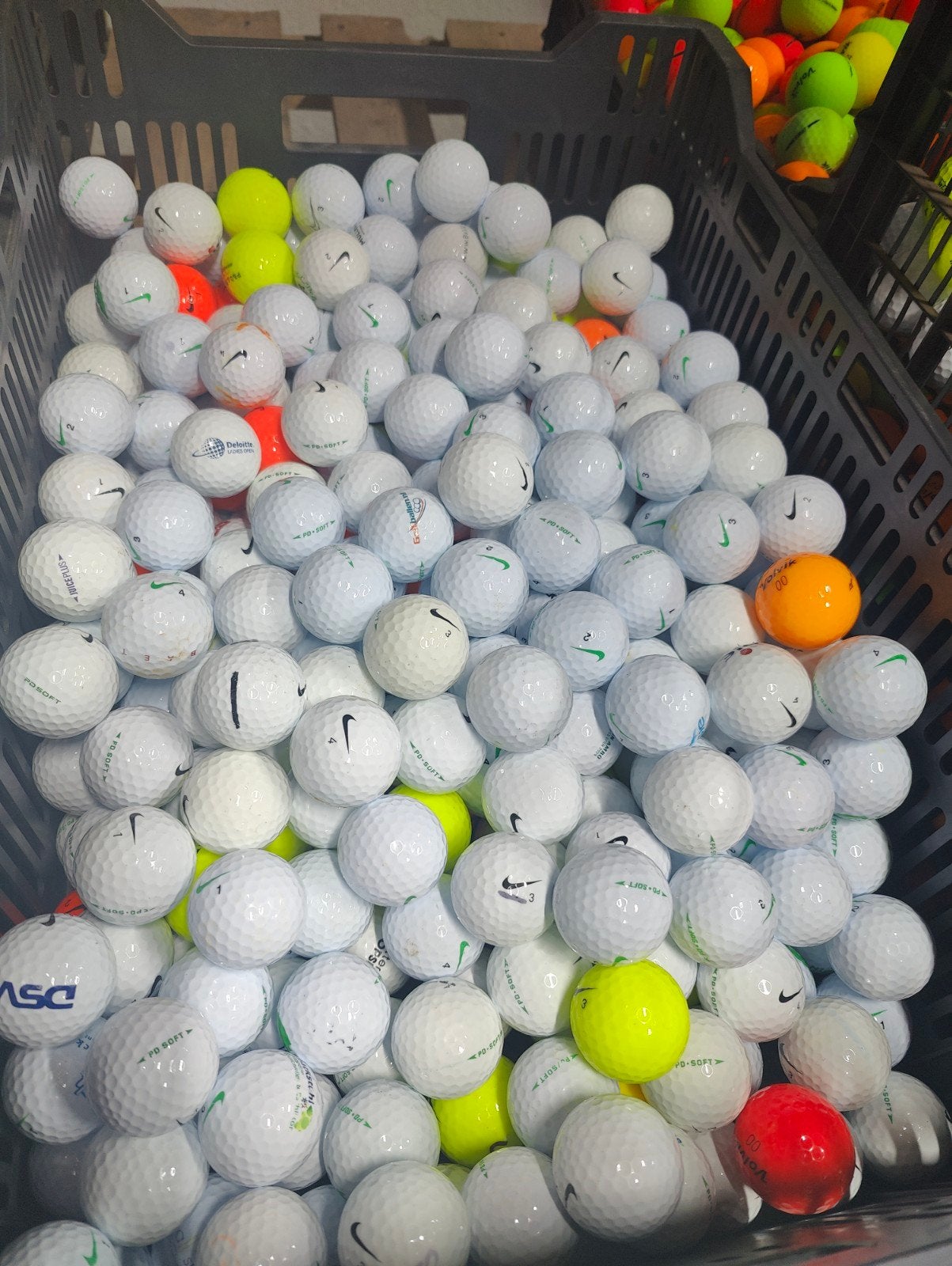 nike pd soft golfballen 50 stuks AAAA Kwaliteit, Sport en Fitness, Ophalen of Verzenden