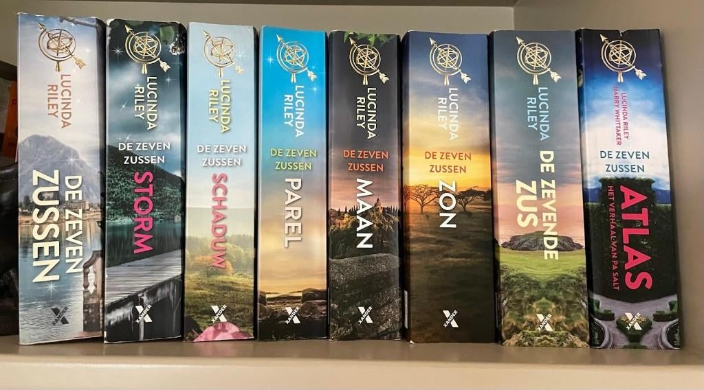 Volledige reeks De zeven zussen, Boeken, Ophalen of Verzenden, Gelezen, Lucinda Riley