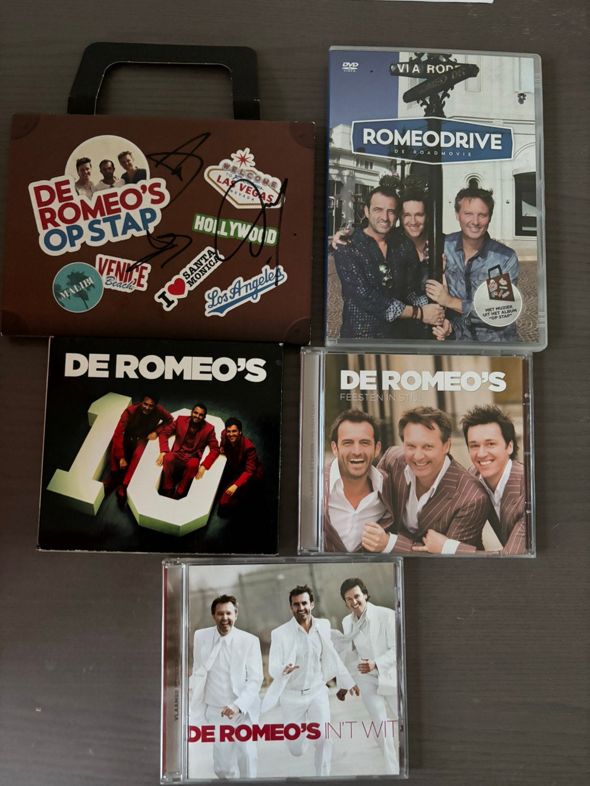 CDs De romeo’s (1x gesigneerd), Cd's en Dvd's, Ophalen of Verzenden, Zo goed als nieuw, Gesigneerd