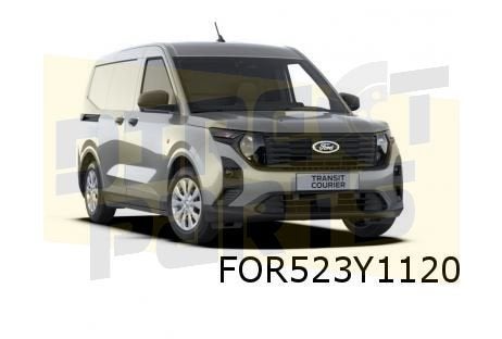 Ford Transit Courier (1/24-) voorbumpergrille (bij zwarte gr, -, -, Nieuw, Ford