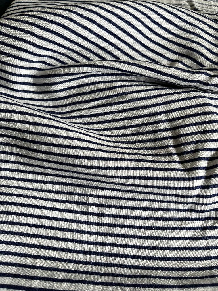 stuk stof - katoen, Hobby en Vrije tijd, Blauw, Nieuw, Ophalen of Verzenden, 30 tot 120 cm