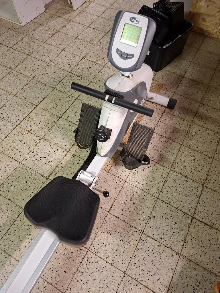 Fitnessbank + roeibank fitness, Ophalen, Gebruikt, Roeitrainer
