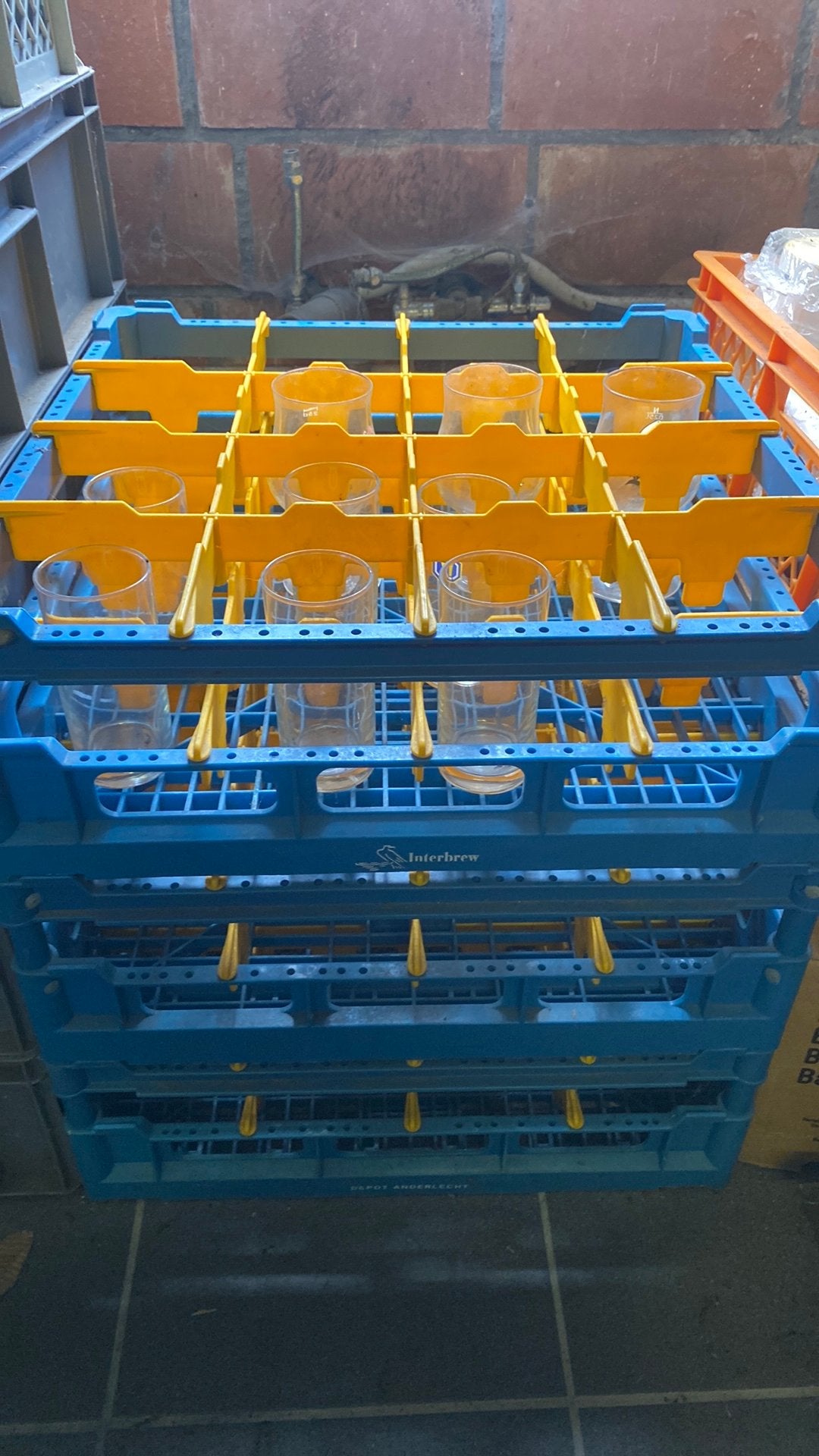 Stapelboxen 3 stuks afwasmachine, Ophalen, Zo goed als nieuw
