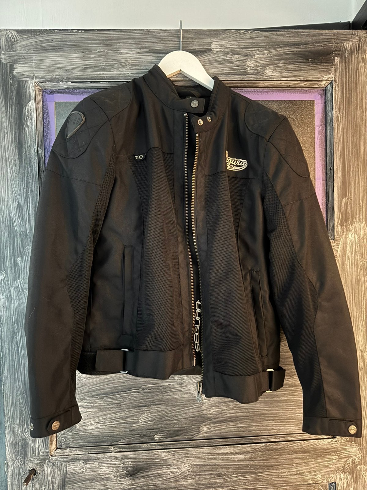 Doorwaai motovest Segura, Motoren, Ophalen, Tweedehands, Dames, Jas | textiel