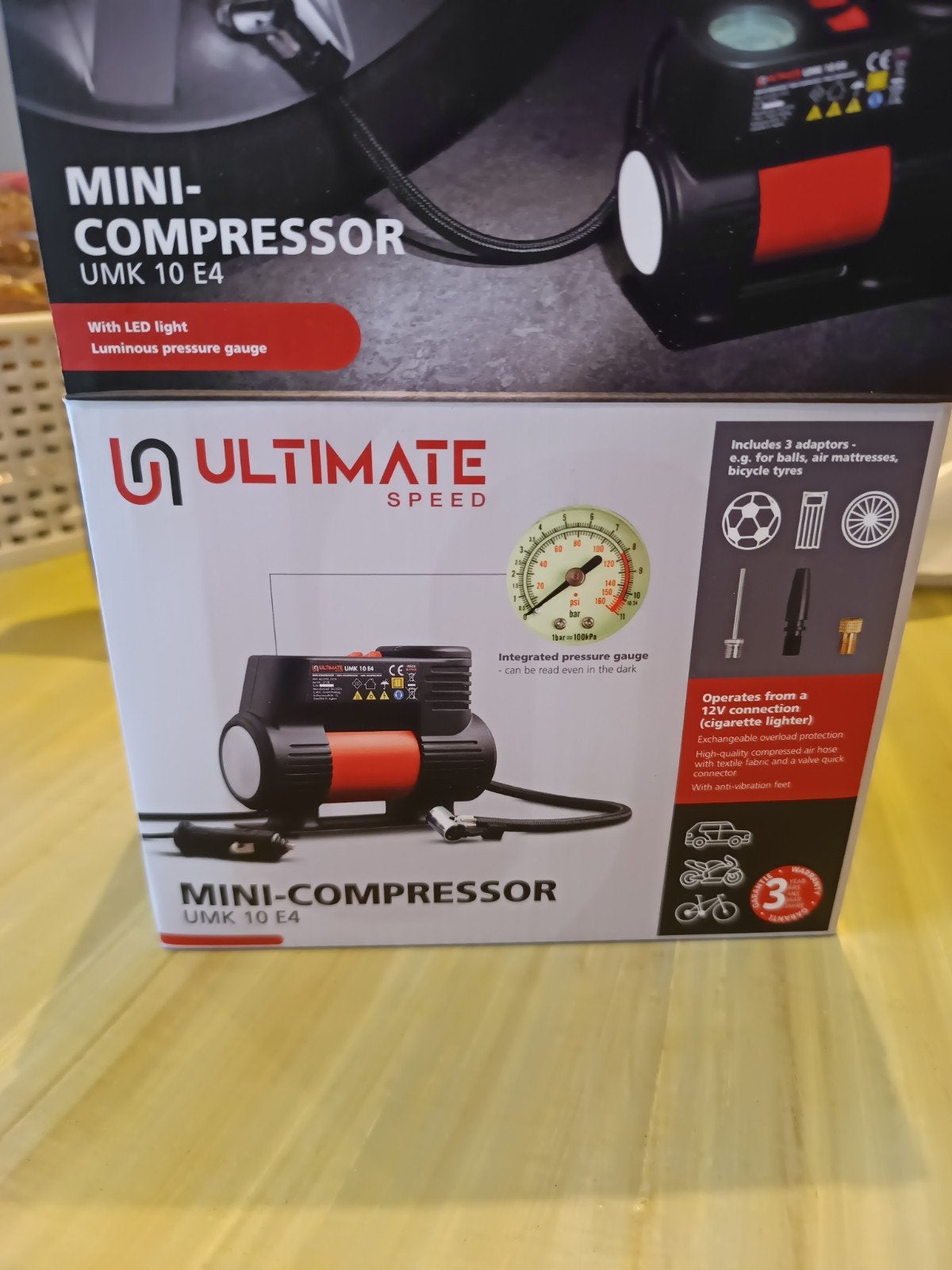 ultimate speed mini compressor UMK 10 E 4, Ophalen of Verzenden, Nieuw