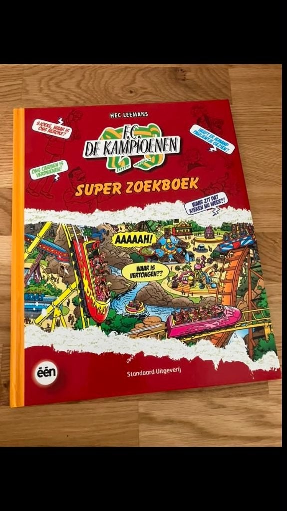 Fc de kampioenen zoekboek, Eén stripboek, Ophalen of Verzenden, Zo goed als nieuw, Hec Leemans