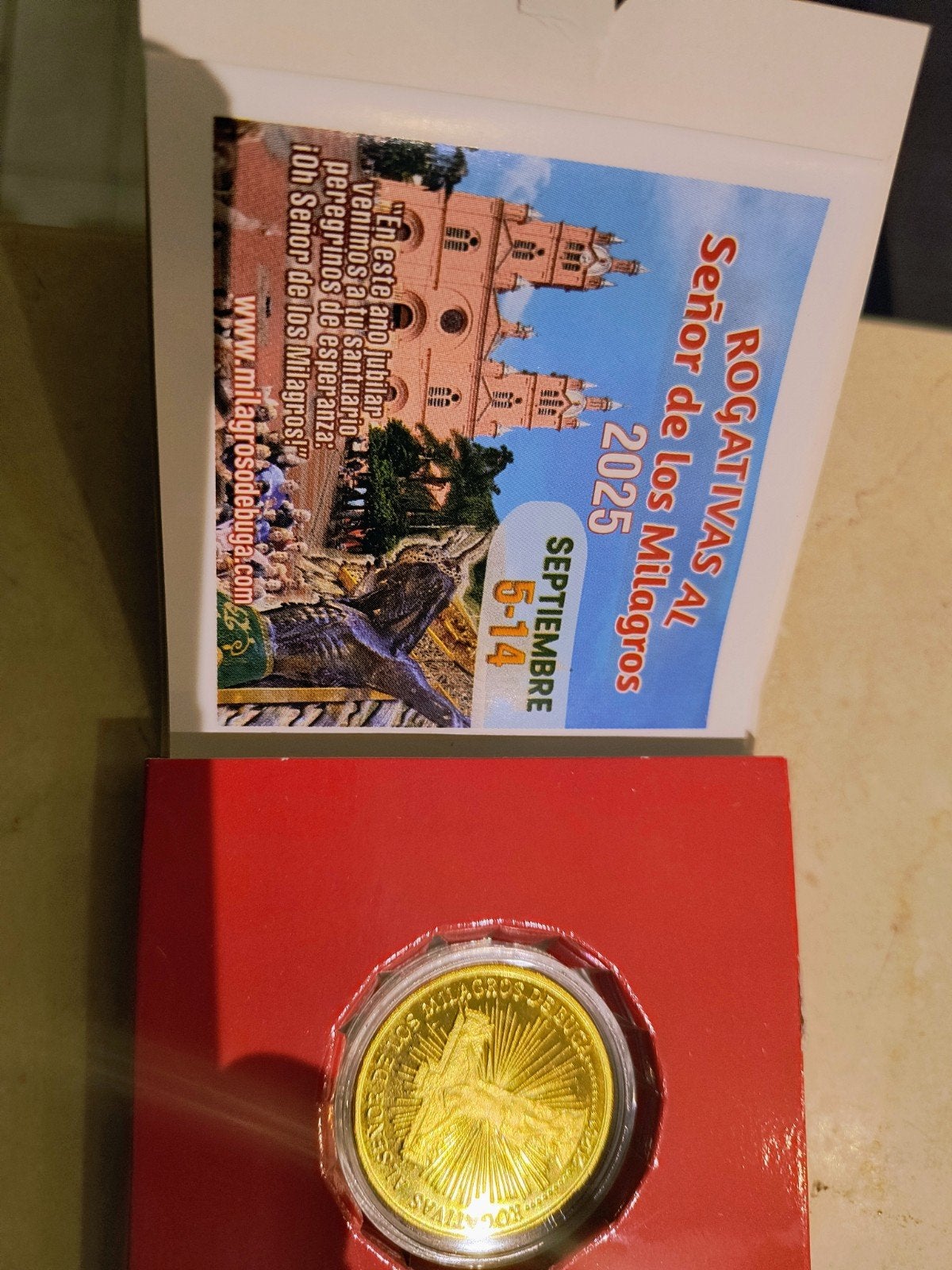 Prachtige Señor de los Milagros 2025 Herdenkingsmunt – Buga, Ophalen of Verzenden, Zuid-Amerika