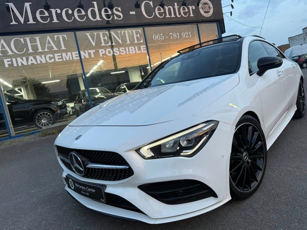 Mercedes-Benz CLA 200 D 8G-DCT * PACK AMG * MOTEUR 32 000 KM, Autos, Mercedes-Benz, Achat, Entreprise, Carnet d'entretien, Noir