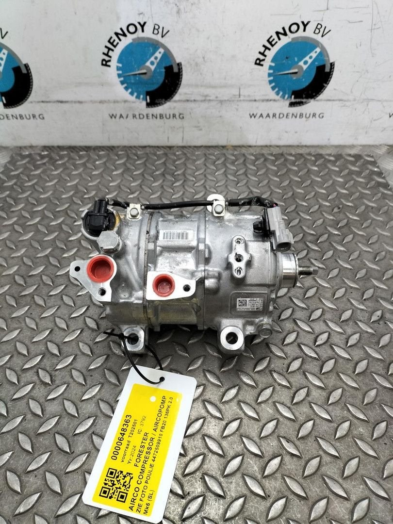 SUBARU FORESTER AIRCO COMPRESSOR / AIRCOPOMP 4472509910 2024, Ophalen of Verzenden, Gebruikt, ARN erkend