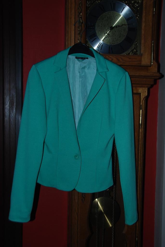 Veste de tailleur, Blazer"jbc"vert T170/176 ou 36 comme NEUF, Vêtements | Femmes, Groggy by jbc, Enlèvement ou Envoi, Taille 36 (S)