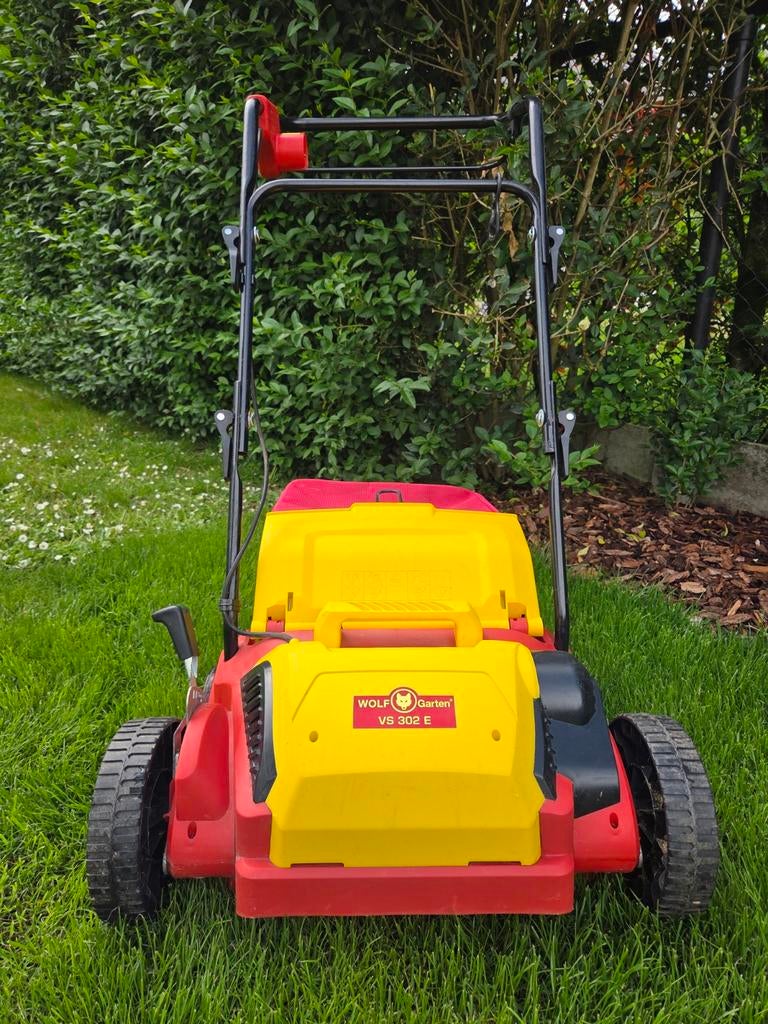 Wolfgarten verticuteermachine VS 302 E, Ophalen