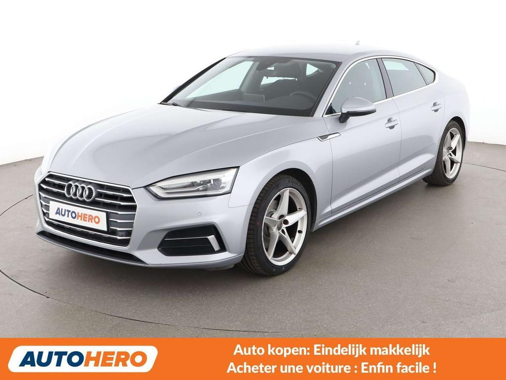 Audi A5 2.0 TFSI Sport (année de construction 2018), Argent ou Gris, Achat, Euro 6, 1535 kg