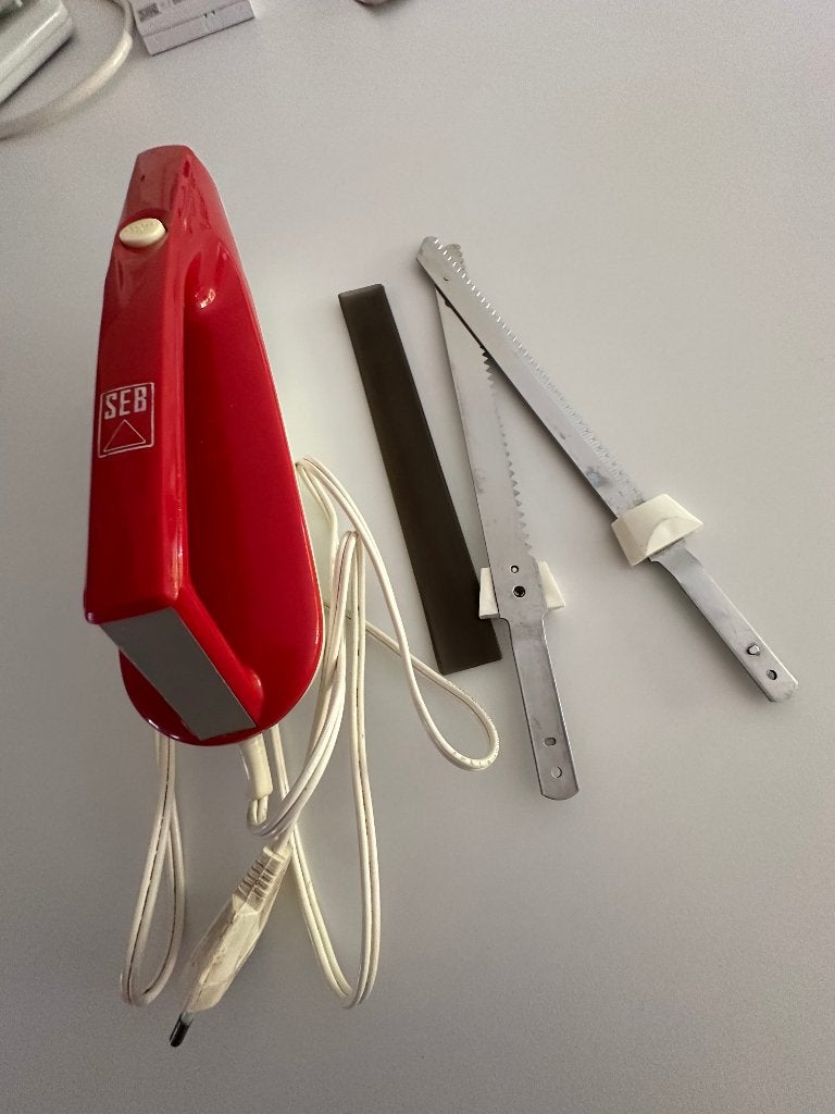 Couteau electrique, Rouge, Autres marques, Trancheuse, Utilisé