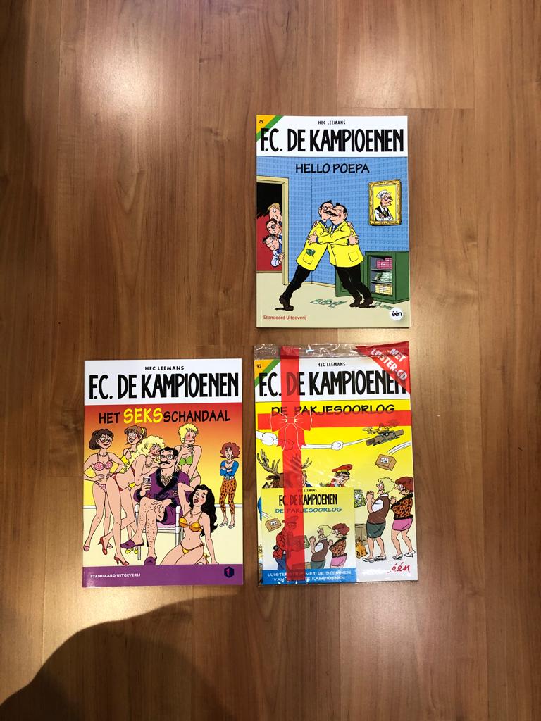 FC De Kampioenen, Boeken, Meerdere stripboeken, Ophalen of Verzenden, Zo goed als nieuw, Hec Leemans