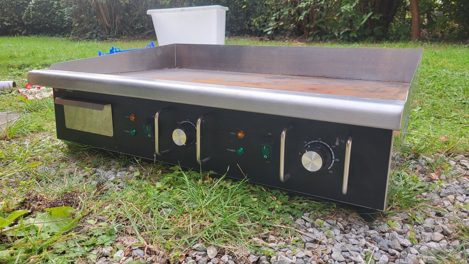 Plancha Pro Goldinox PE 324L, Ophalen, Gebruikt, Fornuis, Frituur en Grillen