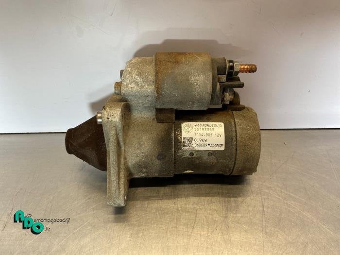 Démarreur d'un Fiat Panda (Panda 03-), -, 3 mois de garantie, Utilisé, Fiat