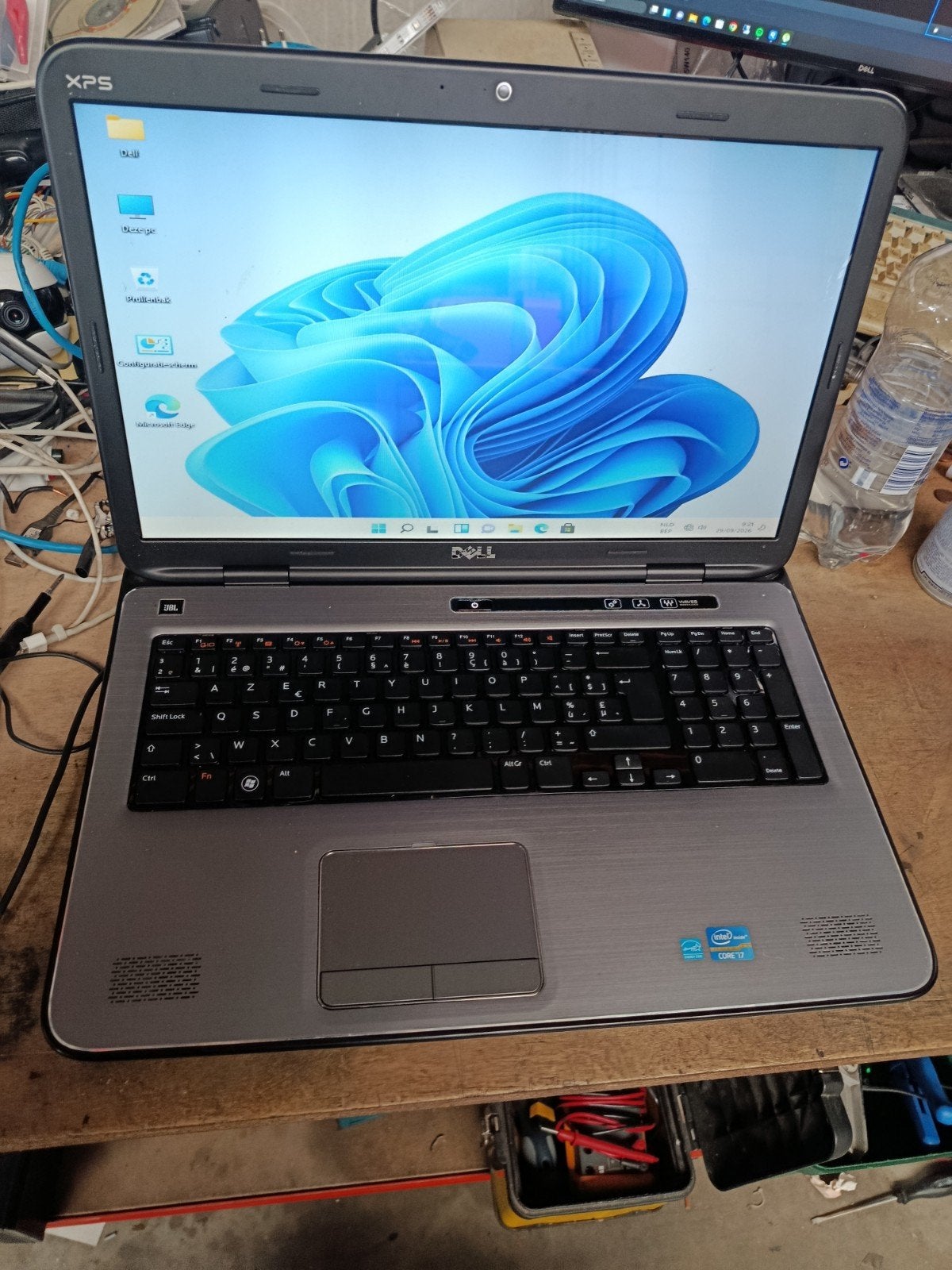 17 inch dell xps intel core i7 laptop met windows 11 en SSD, Computers en Software, Ophalen of Verzenden