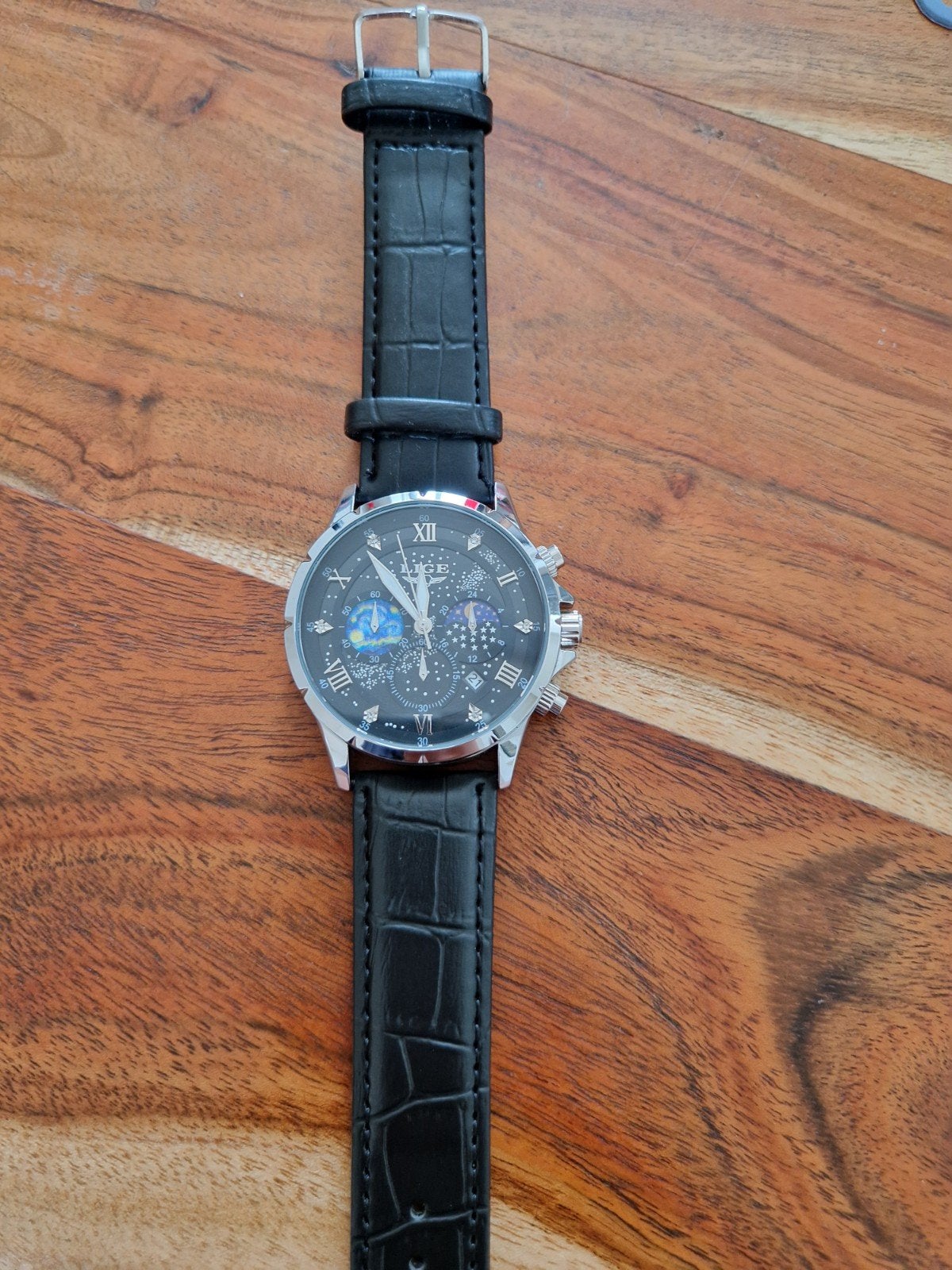 Horloge nieuw heel mooi, Handtassen en Accessoires, Horloges | Heren, Ophalen of Verzenden