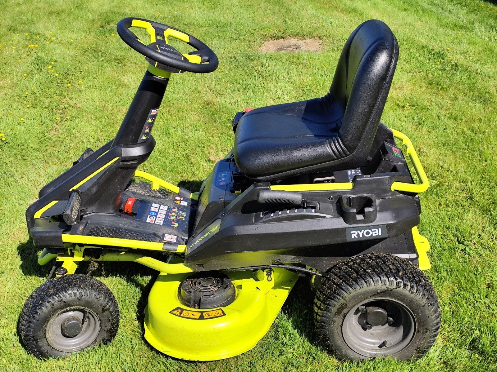 Tracteur électrique ryobi, Jardin & Terrasse, Enlèvement